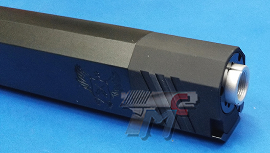 Ace1 Arms OSP RANGE UP Mock Suppressor 7inch (14mm- / BK) - Click Image to Close